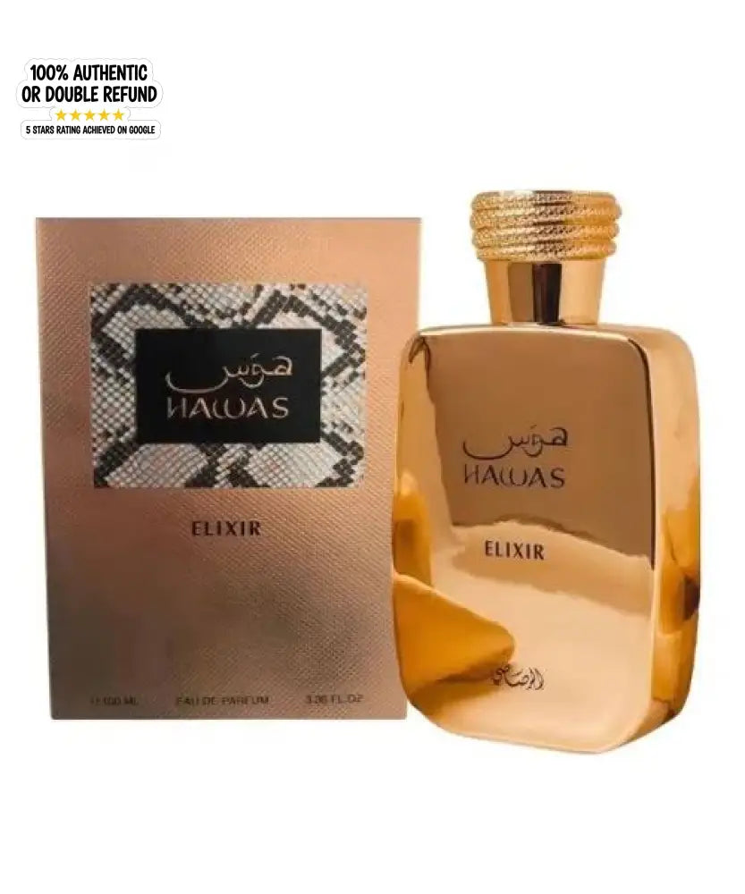 香水(男性用) RASASI HAWAS ELIXIR 100ml (100%) Rasasi Hawas Elixir 100ML EDP – ZED AROMAS