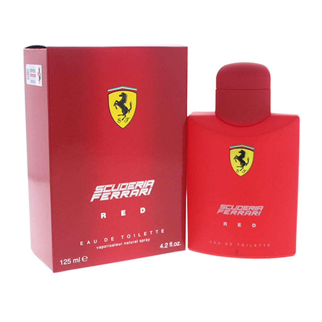 FERRARI SCUDERIA RED EAU DE TOILETTE 125ML FOR MAN