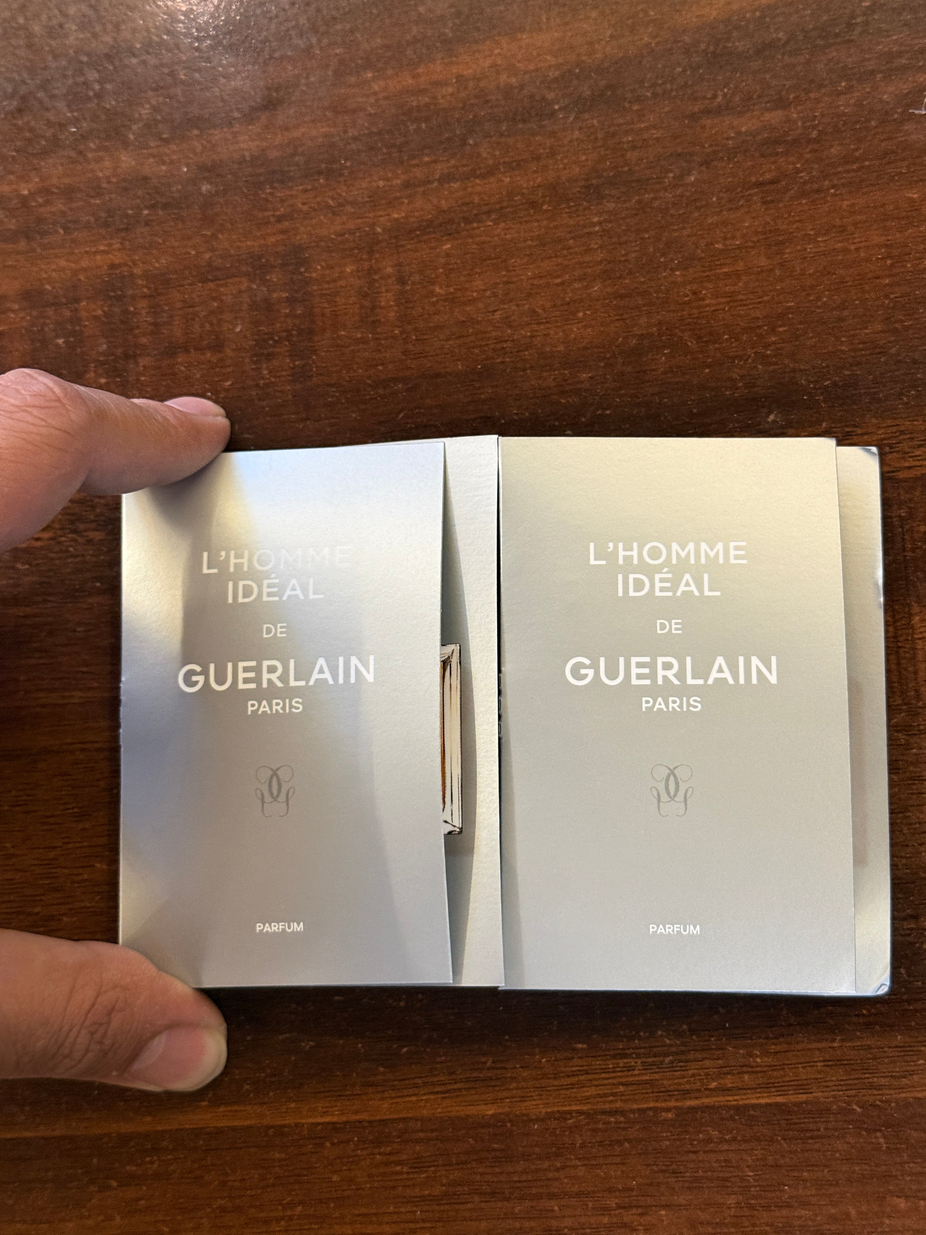 L'Homme Ideal Parfum 1ml Vial Set Of 2 Vials