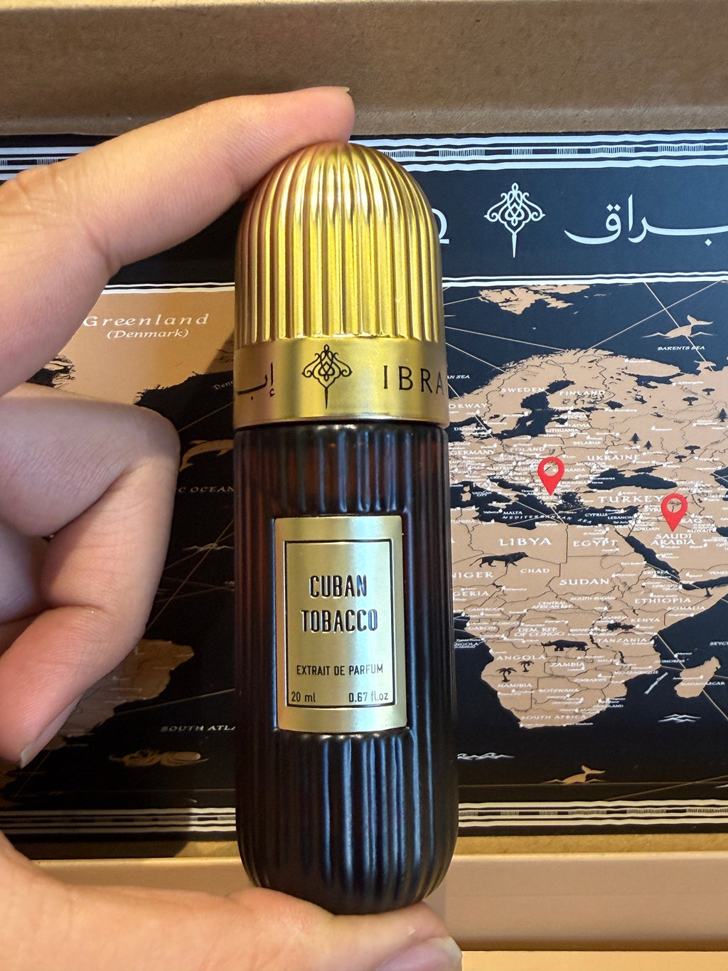 Ibraheem Al Qurashi Cuban Tobbaco 20ml Miniature