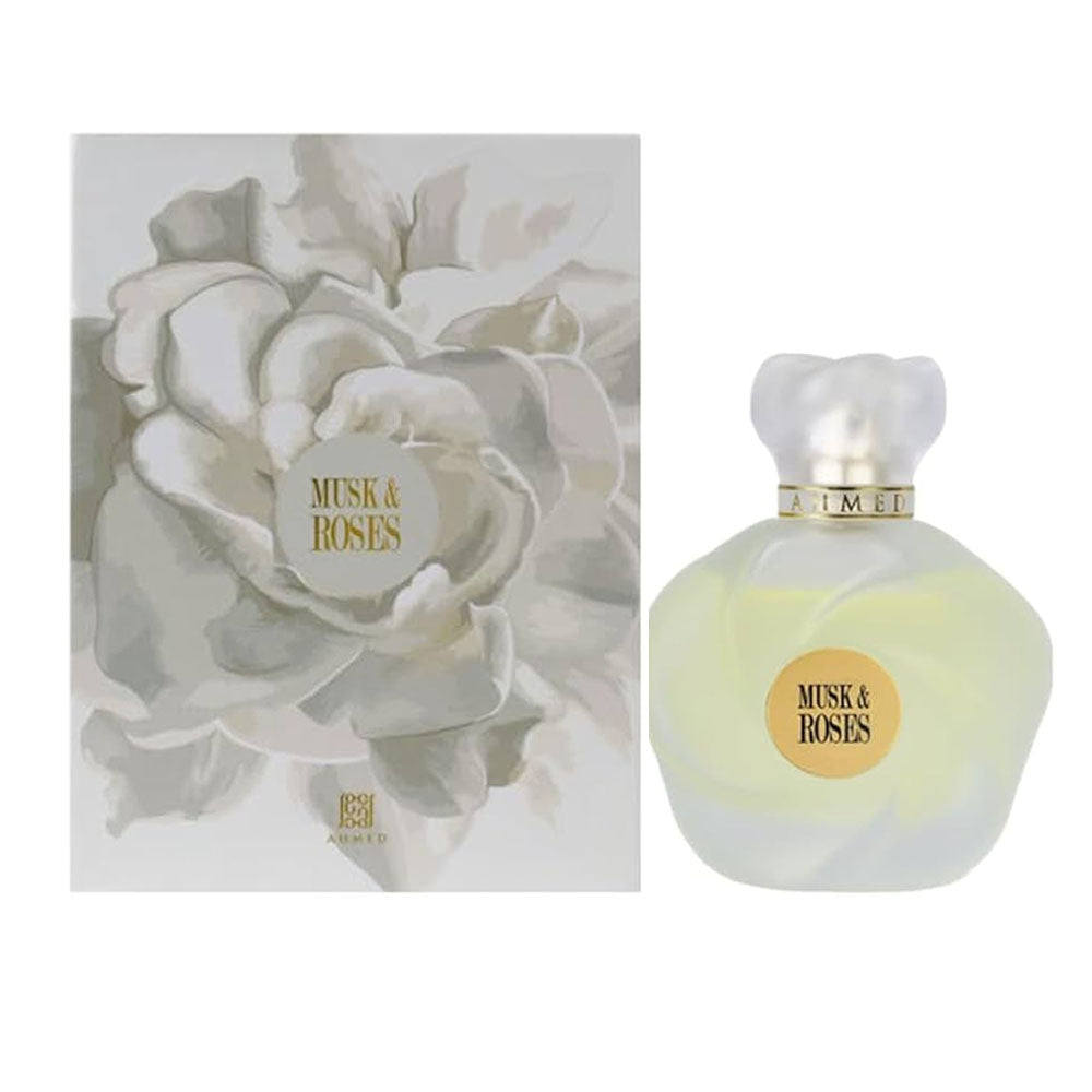 Ahmed Al Maghribi Musk & Roses Eau De Parfum For Unisex 75ml