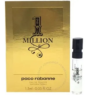 Paco Rabanne One Million EDT 1.5ml Vial  Set of 2 Vials