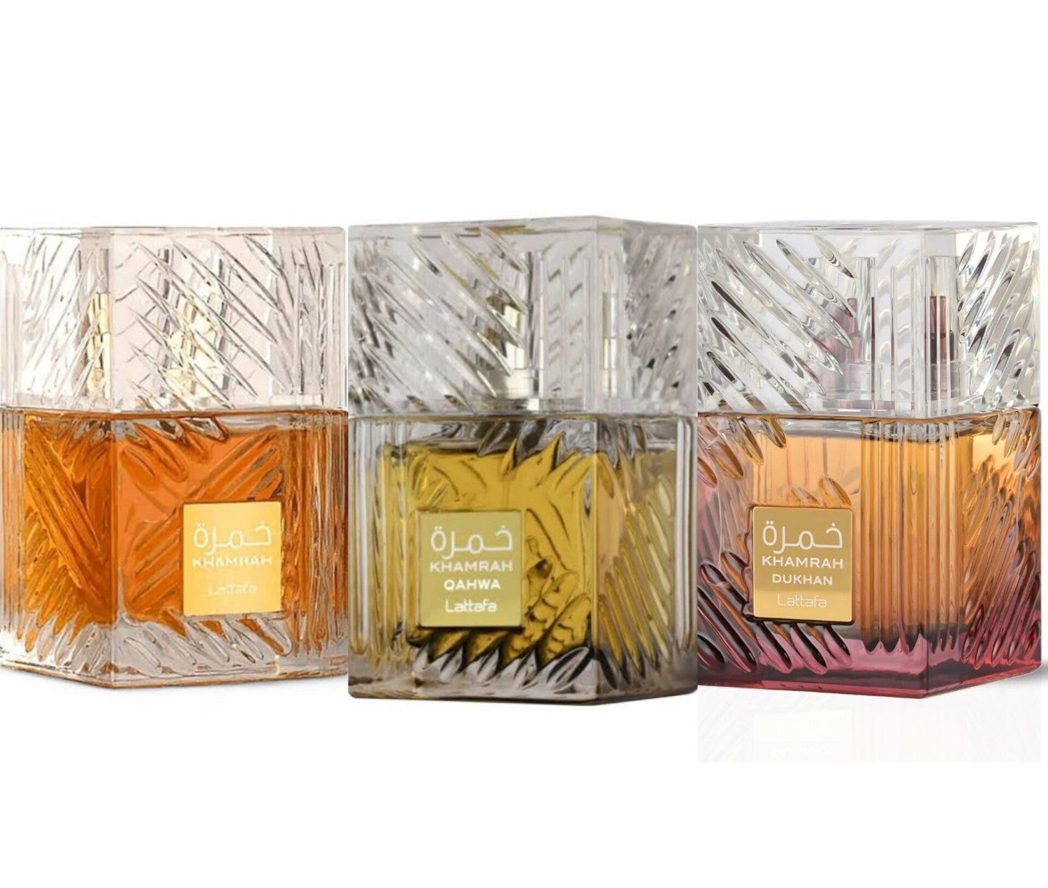 Lattafa khamrah series 10ml decants set
