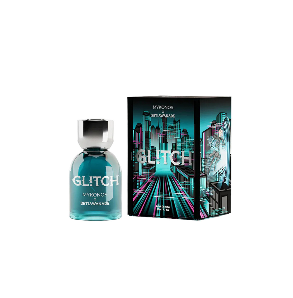 MYKONOS X SETIAWANADE GLITCH EXTRAIT DE PARFUM 50ML FOR MAN & WOMAN