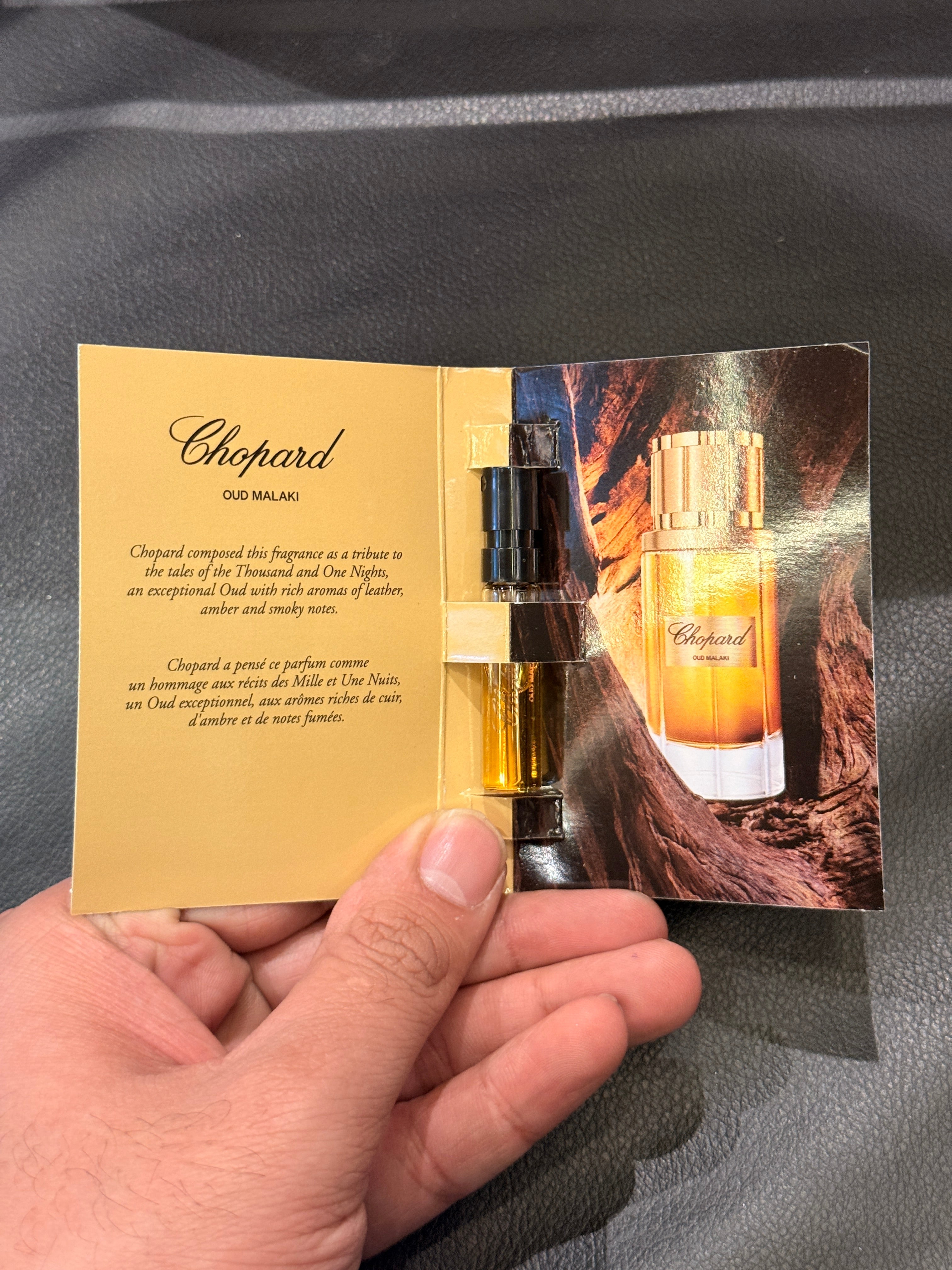 Chopard Oud Malaki EDP 1.5ml Vial Set Of 2 Vials