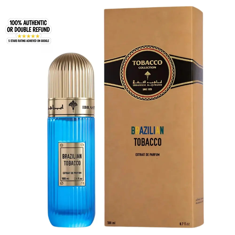 Ibraheem Al Qurashi Tobacco Collection Brazilian Tobacco for women and men Extrait De Parfum 100ml