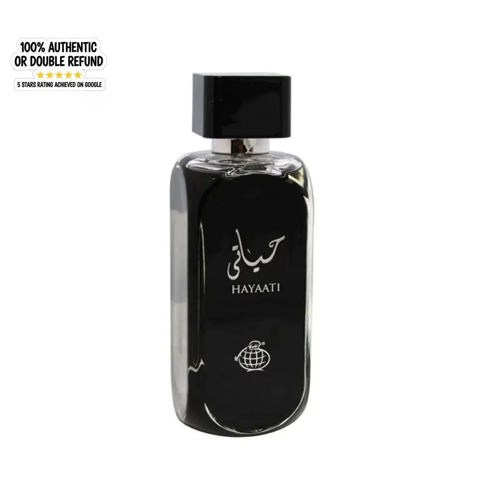 LATTAFA HAYAATI BLACK EAU DE PARFUM 100ML FOR MEN & WOMEN