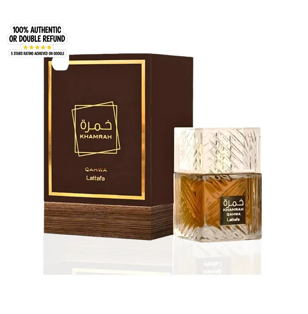 Lattafa Khamrah Qahwa 50ml Partial with box