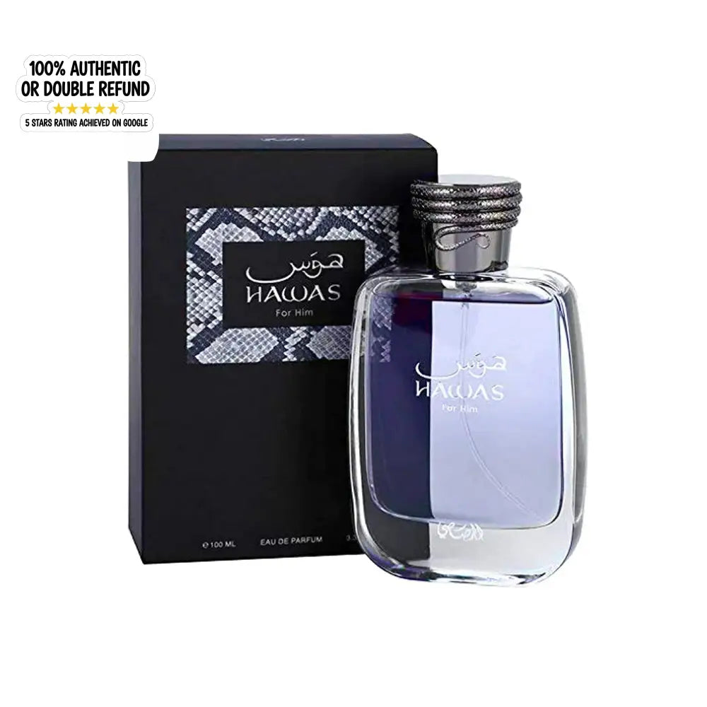 Rasasi Hawas 10ml and Rasasi Hawas Ice 10ml Decants