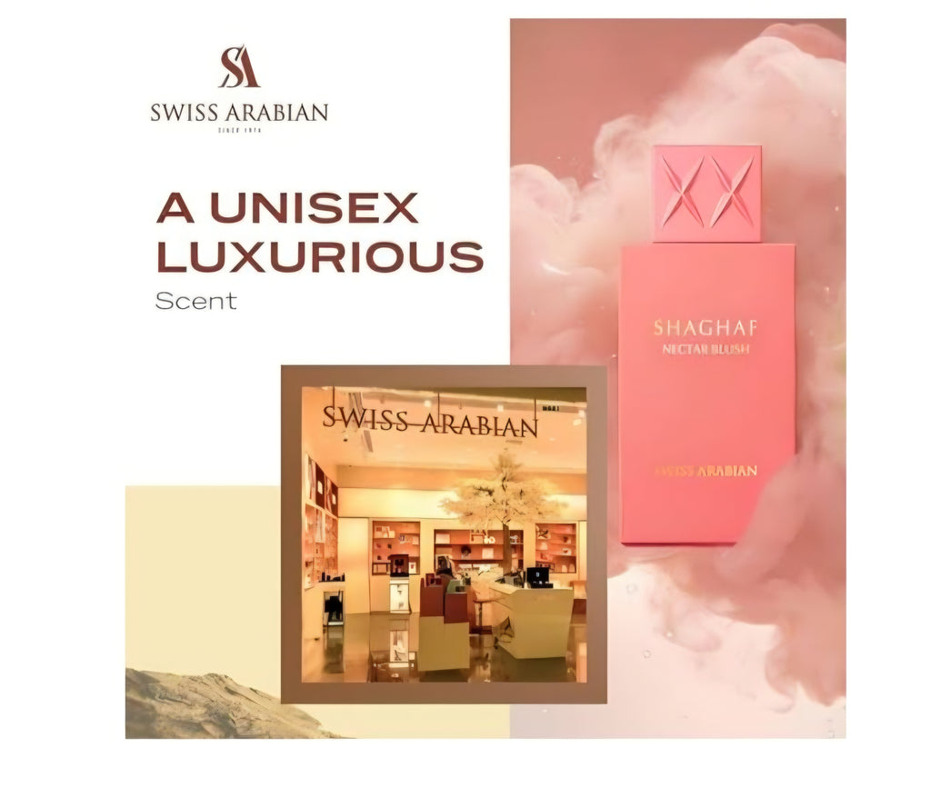 Swiss Arabian Shaghaf Oud Nectar Blush Eau de Parfum 75 ml