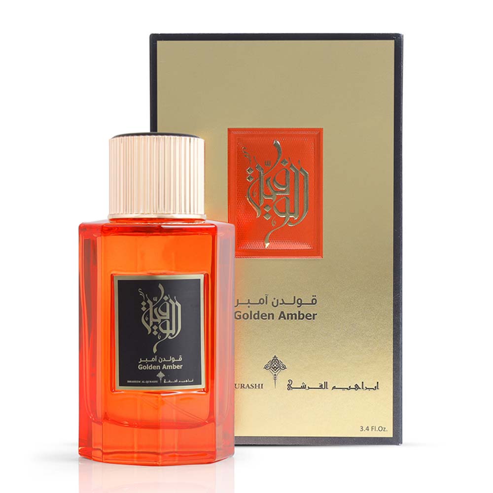 Ibraheem Al Qurashi Golden Amber Eau De Parfum Unisex 100 ml