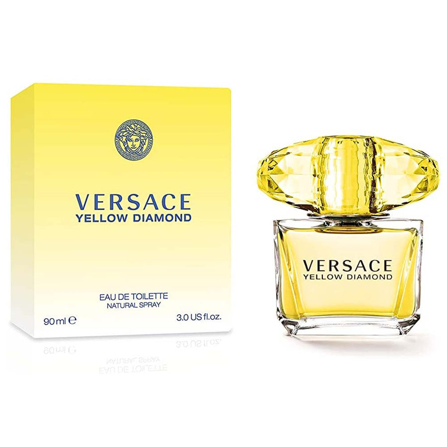 Versace Yellow Diamond Eau De Toilette For Women 90ml