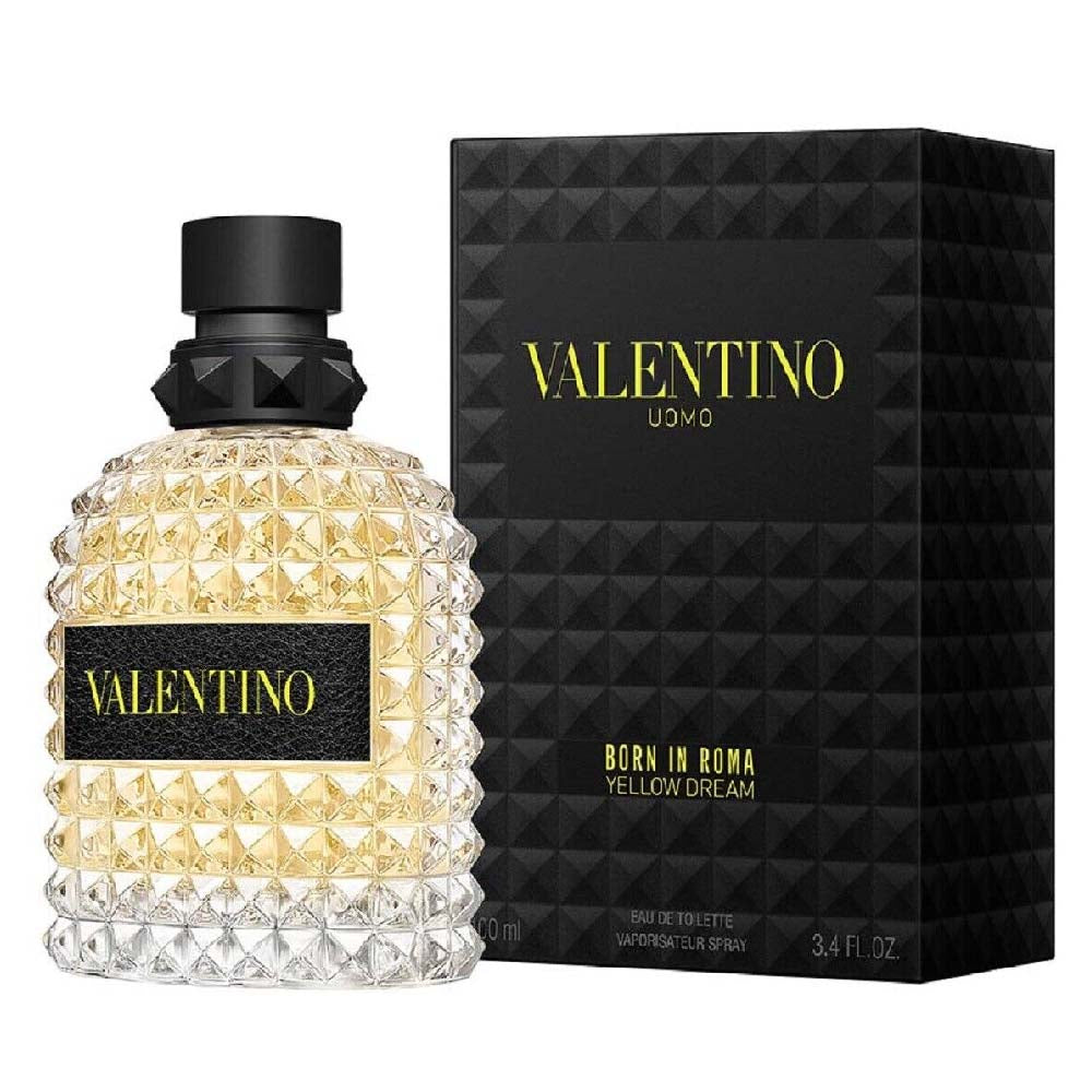 Valentino Uomo Born In Roma Yellow Dream Eau De Toilette For Men 100ml